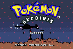 Pokemon Arcoiris (Spanish beta 0.2) Title Screen